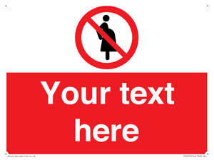 Custom prohibition not for pregnant women